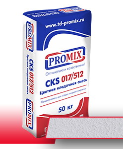 
                      Цветная кладочная смесь Promix CKS Белая, 50 кг
