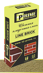 Цветная кладочная смесь Prime "Line Brick", Кремовая 25 кг
