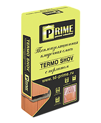 Теплый кладочный раствор Prime Termo Shov 8230, 17.5 кг